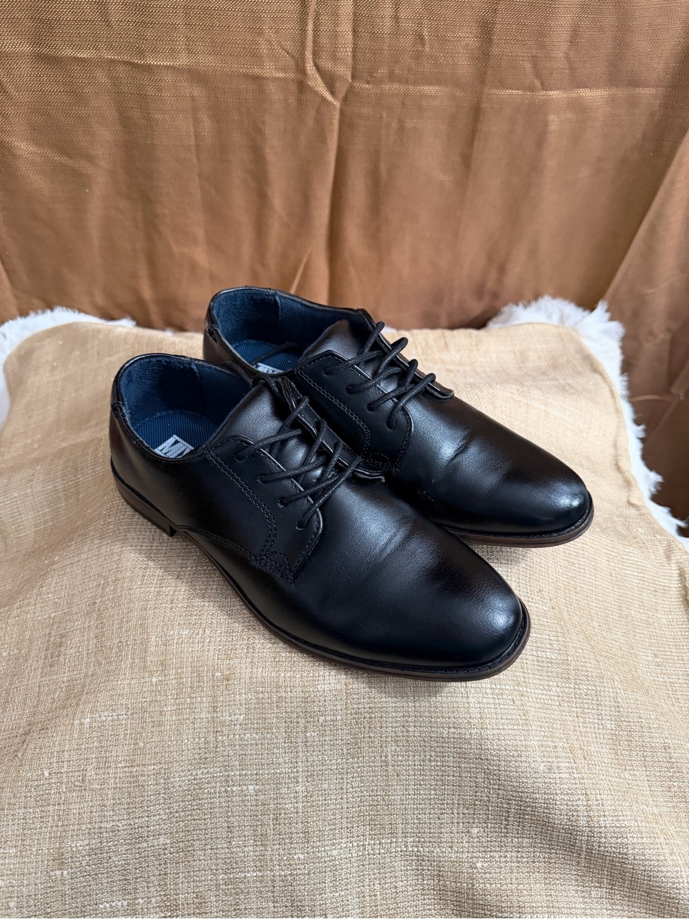 Mix No. 6 Boys Black Dress Shoes